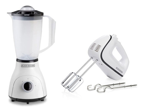 Combo Black+decker  Licuadora Bl1001 + Batidora Mx1002 