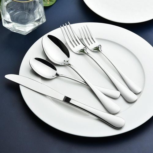 Set De Cubiertos Tramontina 40 Piezas Acero Inoxidable