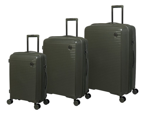 Maletas De Viaje Set De 3 It Luggage 15-2881-08-set-o Oliva 