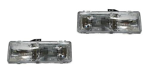 (2) Faros C/ajuste Tyc Safari Gmc 95-04