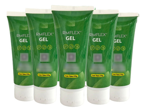 Kit De 5 Gel Rm Flex - 100 G 100% Original