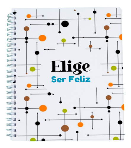 Agenda Semanal 2025 Pasta Dura Con Arillo Mod. Green 2025