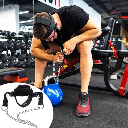 Arnés Ejercitador Para Cabeza Ejercicio Cuello Gym Box