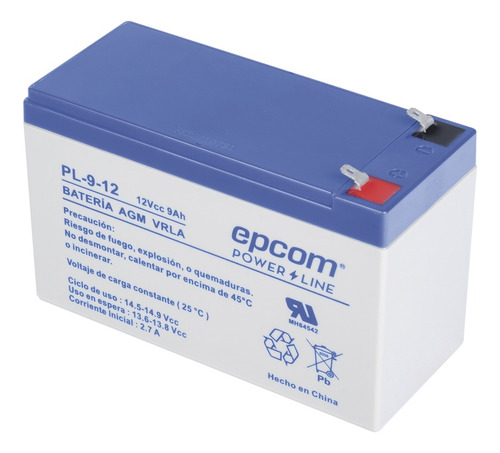 Paquete Baterias Multiusos Epcom Agm Vrla 12 V