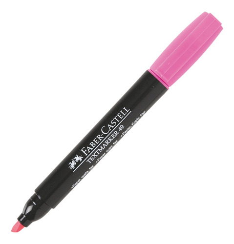 Resaltador  Textmarker Rosado - Faber Castell - Mosca