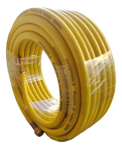 Manguera Para Compresor De Aire 1/4 15 Mts 300psi Uyustools Color Unico Color
