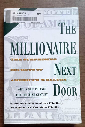 Libro The Millionaire Next Door