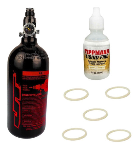 Tanque Hpa Jt 48ci 3000psi Aceite Empaque Gotcha Xchws P