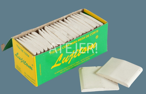 Imagen 3 de 4 de Tizas De Cera Marca Lujitom X 25 Unidades