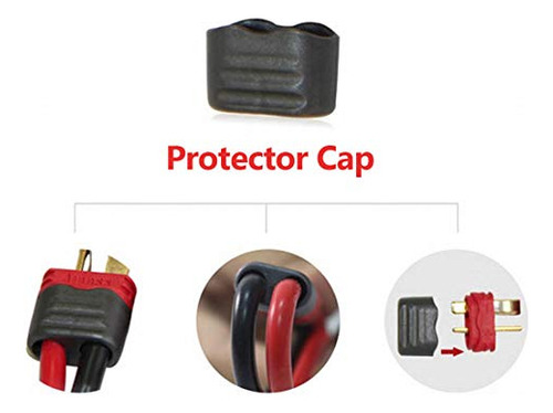 Deans Connector | Deans Plug | Conector T, Versión Mejorada,