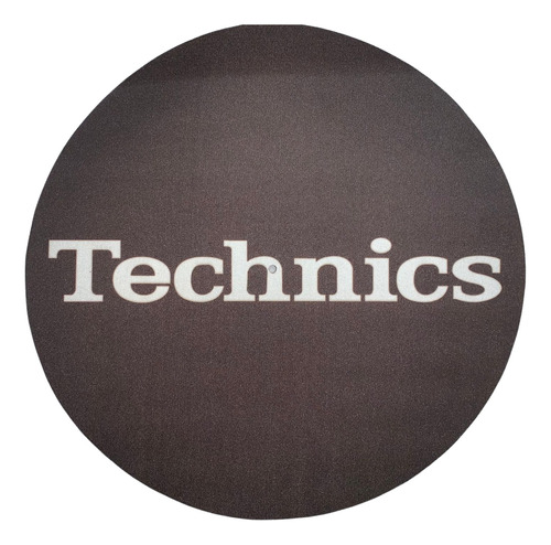 Technics Blanco Y Negro Slipmat El Clasico Modelo En Latex