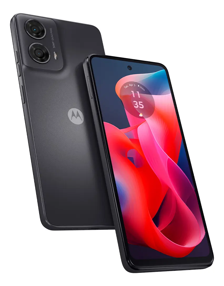 Smartphone Motorola Moto g24 - 128GB 8GB (4GB RAM+4GB Ram Boost) AI Camera 50MP Night Vision - Grafite