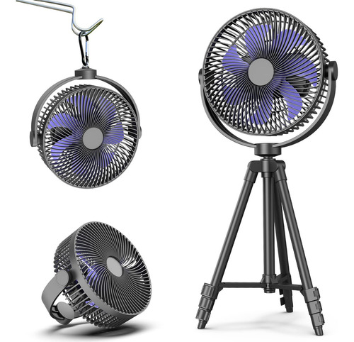 Koonie Ventilador De Pie, Ventilador De Pedestal Portátil Re