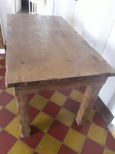 Mesa De Alamo Estilo Campo
