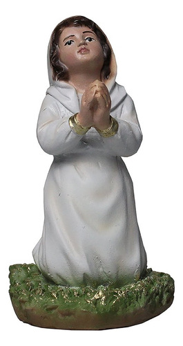 Imagem Três 3 Pastorinhos De Fátima Resina 12 Cm