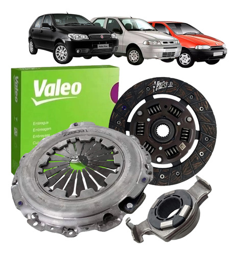 Kit Embreagem Fiat Palio Mpi 00 01 02 03 04 05 1.0 Valeo