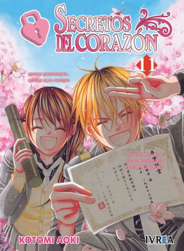 Secretos Del Corazon 11 (comic), De Kotomi Aoki. Editorial Ivrea España, Tapa Blanda, Edición 1 En Español
