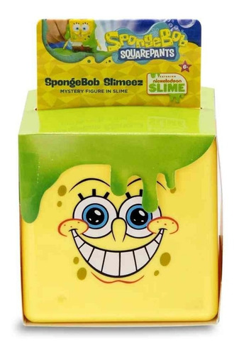 Bob Esponja Figuras De Slime Mattel Original Delivery