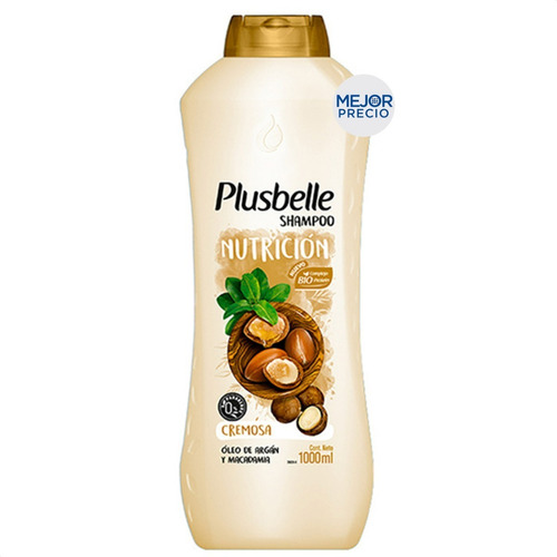 Imagen 1 de 3 de Shampoo Plusbelle Nutricion Cremosa - Mejor Precio