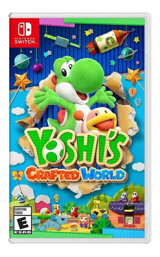 Yoshi's Crafted World - Mídia Física - Switch - Novo