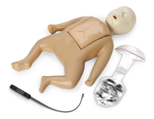 Imagen 2 de 5 de Muñeco De Rcp Bebe Lactante Cpr Prompt Cuerpo Entero