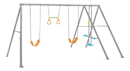 Set Columpio 4 Accesorios Intex Four Feature Swing Set Gris