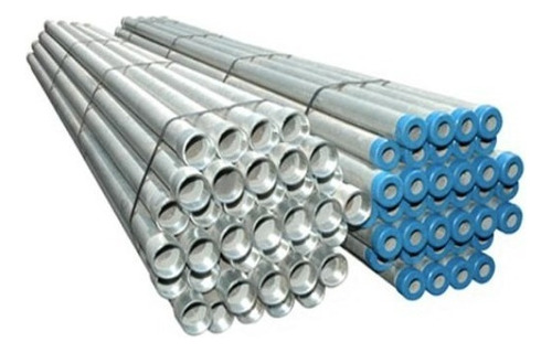 Tubería 1/2 Hierro Galvanizado Astm A-53 Sch 40 6,40m Unicon