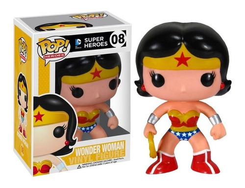 Funko Pop! Dc Super Heroes Wonder Woman 08 Original 