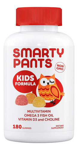 Smartypants Kids Niños Multivitaminico, Omega3, Vitamina D3