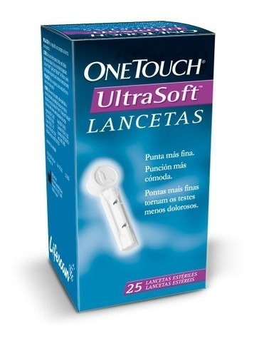 Lancetas Onetouch Ultrasoft  50 Unidades Originales