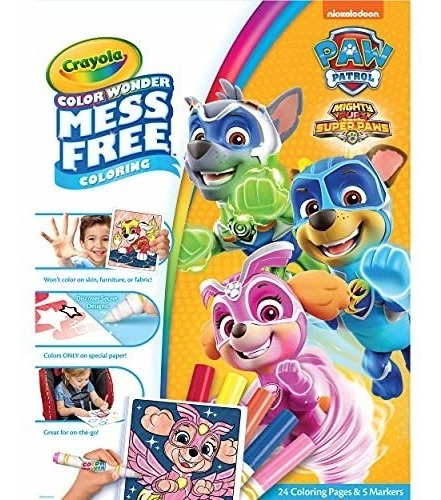 Crayola Kit Marcadores Mágicos - Paw Patrol Mighty Pups Ya | Envío gratis Crayola Kit Marcadores Mágicos - Paw Patrol Mighty Pups Ya | Envío gratis