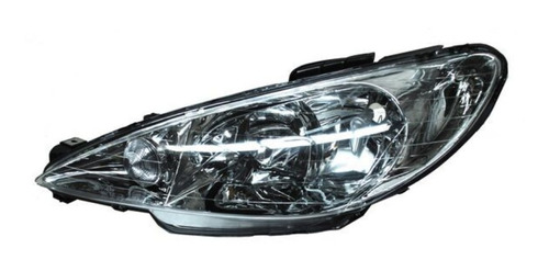 Faro  Peugeot 206 2001 - 2009 Doble As Izq Yry