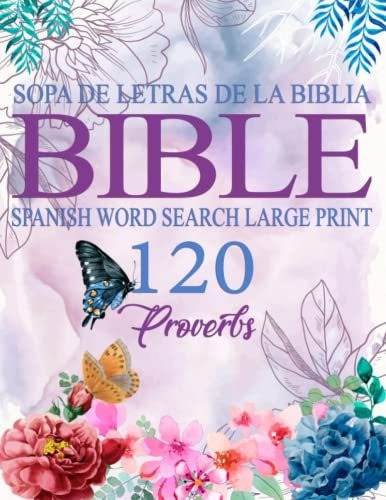 Libro : Spanish Bible Word Search Large Print (sopa De... 