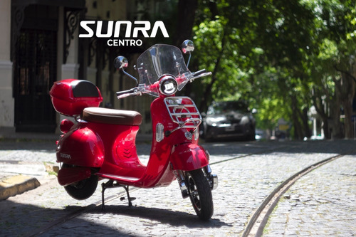 Moto Eléctrica Sunra Vintage Litio, 12 O 18 Cuotas / D