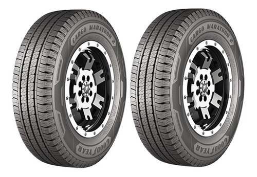 2 Llantas 205/75 R16 Goodyear Cargo Marathon 2 Ng 113/111q