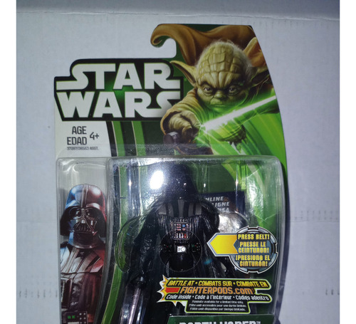 Star Wars Movie Heroes Darth Vader Luz Mh01 Carton De Yoda 