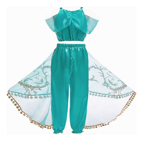 . Disfraz De Princesa De Jazmín For Niñas Vestido