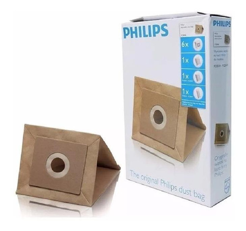 Repuesto Bolsa + Filtros Fc8046 Aspiradora Philips