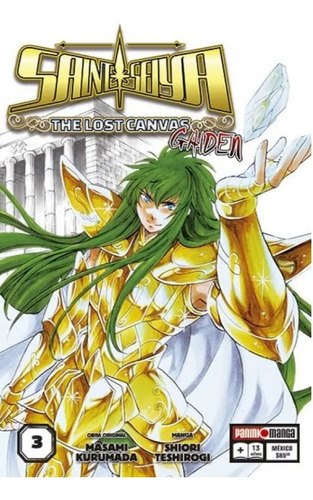 Manga Saint Seiya Lost Canvas Gaiden Tomo 03 - Mexico