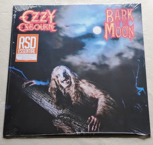 Vinilo Lp Ozzy Ozbourne Bark At The Moon Blue Vinyl+poster