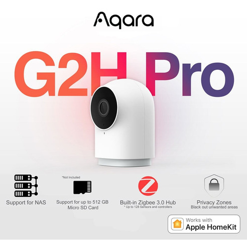 Aqara Cámara Hub G2h Pro Apple Homekit, Alexa & Google Home
