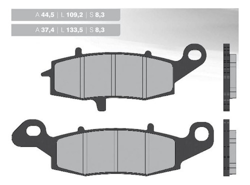 Set Pastilla Delantera Sinterizada Suzuki Dl 1000 V-strom