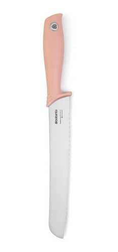 Cuchillo Para Pan. 30 Cm Rosa Marca Brabantia