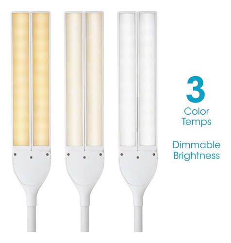 Lámpara De Escritorio Led Pivot - 3 Modos De Color, Te...