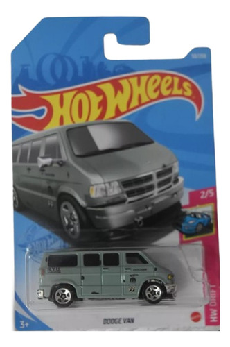 Hot Wheels Dodge Van #50 Excelente Pieza Para Coleccionar!