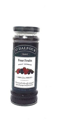 Mermelada St Dalfour 4 Frutas 284 G - Origen Francia 