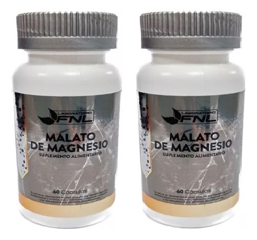 Malato De Magnesio C/ Ac Malico Fnl 2x60 Caps. Fibromialgia