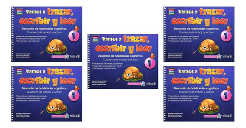 Pack 5 Piezas Vamos A Trazar Escribir Y Leer 1 Trillas