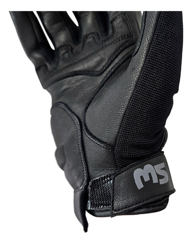 Guantes Moto Turismo Verano Samurai Warrior Kento Proteccion Negro L