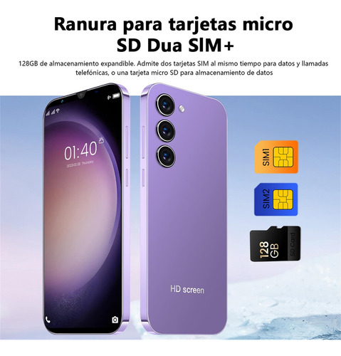 Celular Android S23+ De 5.0 En